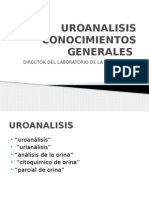 Uroanalisis Conocimientos Generales