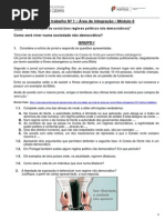 2015-16 AI 3 Ficha de Trabalho 1 e 2 T1 - A Construção Social