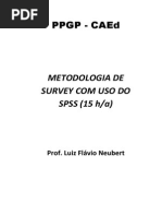 Questionário e SPSS