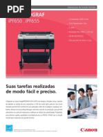 Impressora IPF 755 655 650