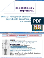 Predicción Económica y Empresarial. Universidad de Oviedo.
