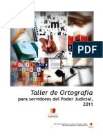 Material Educativo Taller de Ortografía