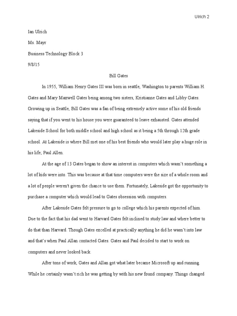 Billgatesreport | PDF