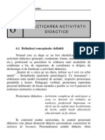 Proiectarea Didactica