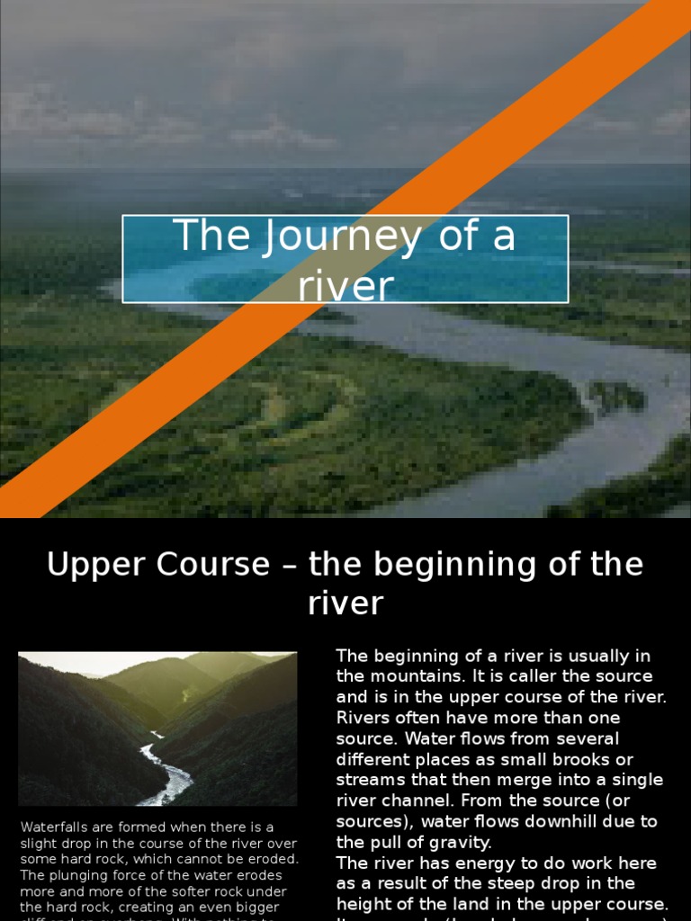 The Journey of A River | PDF | River | River Delta