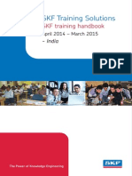 SKF Training Solutions Training Calendar 2014 15