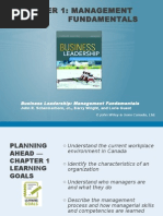 Chapter 1: Management Fundamentals