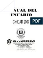 Manual Del Módulo de Agua Potable de CivilCAD