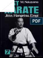 Best Karate Vol 7 Jutte Hangetsu Empi Masatoshi Nakayama PDF