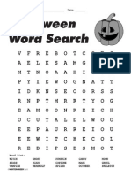 Wintergreen Halloween Word Search