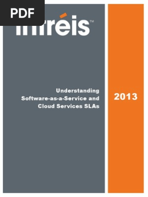 Understanding SaaS and Cloud Serivces SLAs