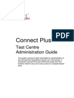 Connect Plus - Test Centre Administration Guide