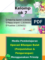 Media Pembelajaran Matematika Tentang Operasi Bilangan Bulat (Penjumlahan Dan Pengurangan) Menggunakan Prinsip Proton & Elektron