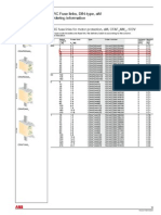 HRC Fuse Links, DIN-type, Am Ordering Information