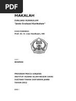 Download Tugas Makalah Evaluasi Kurikulum by Siti Nur Aisyah SN283035539 doc pdf