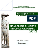Monografia Di Procedura Penale