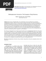 Methamphetamine Laboratories The Geography of Drug Production