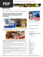 18 Fatos Sobre Nutrição e Hipertrofia Muscular Que Irão Amplificar Seus Resultados _ Hipertrofia