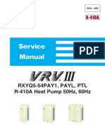 Especificaciones Condensadoras - Rxyq5-54pay1, Payl, Ptl-Daikin