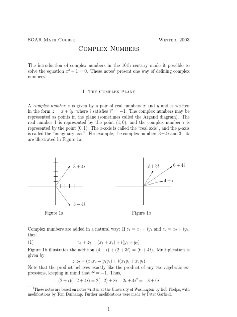 Complex Trigonometric Functions Complex Number