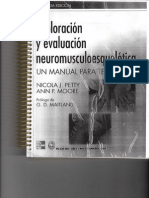 Exploracion y Evaluacion Neuro Musculo Esqueletican Nicolapetty