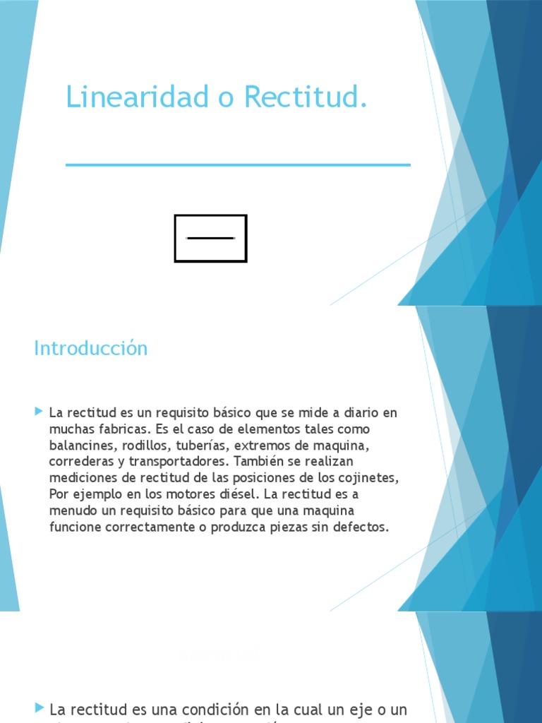 Rectitud | PDF | Tolerancia de ingeniería | Dibujo técnico