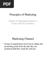 Chapter 10 Marketing Channels To Create Value For Customers