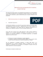 Guía para La Elaboración de La Iniciativa Juvenil de Ley Torneo Delibera 2015 PDF