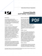 IFC -Generel Health and Safety Guidelines