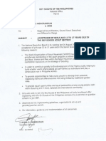 BSP National Office Memorandum No. 47, Series of 2006