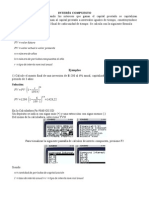 Interés Compuesto Con La Calculadora FX 9860 GII