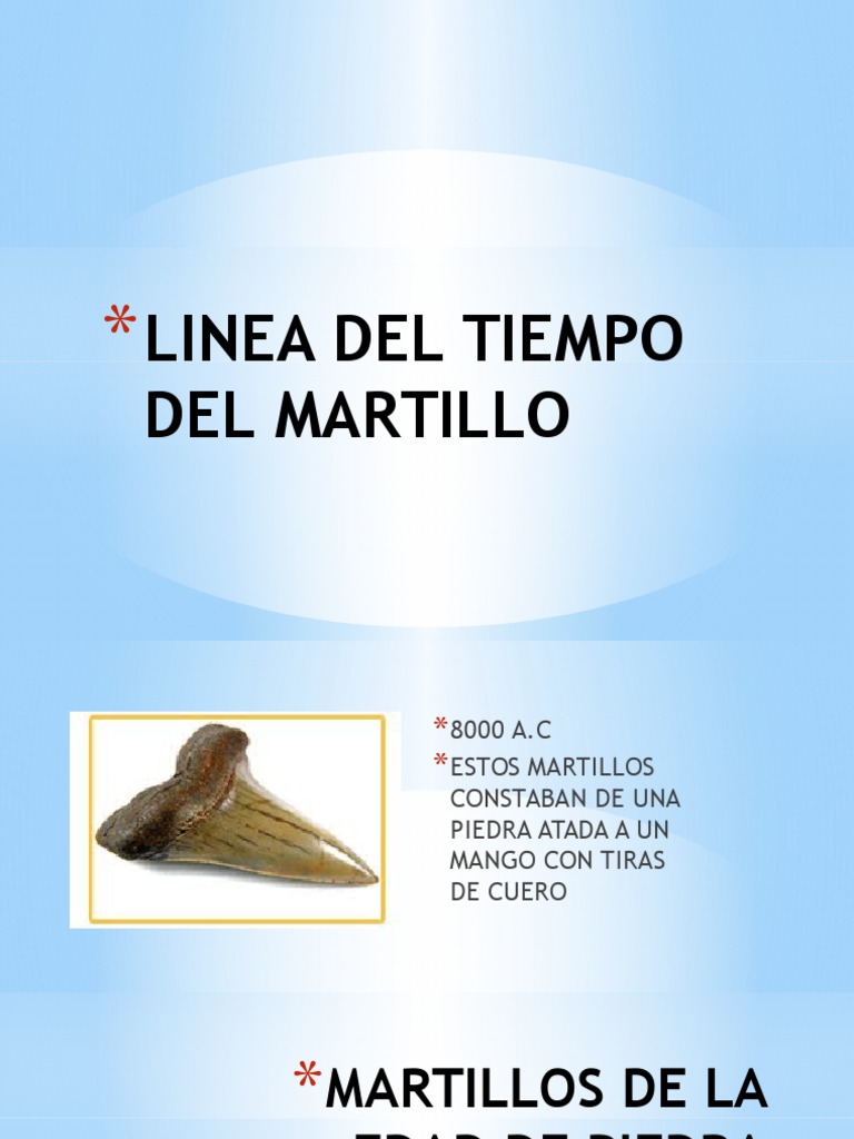 Linea Del Tiempo Del Martillo PDF