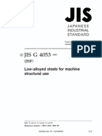 JIS G4053-2003 Low-Alloyed Steels for Machine Structural Use (英文版)