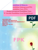 FPK & FPG Falsafah Pend Awal Kanak Kanak