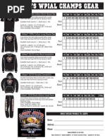 Jeannette Lady Jays Order Form