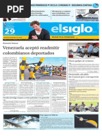 Edición Impresa El Siglo 28092015
