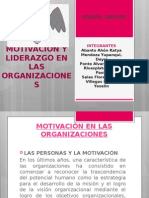 motivacionyliderazgoenlasorganizaciones-131209113154-phpapp01