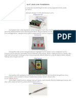 Alat Ukur Dan Fungsinya