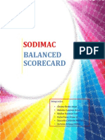 Trabajo de Balanced ScoreCard Sodimac