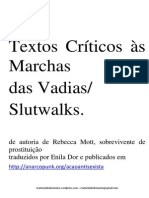 Textos Criticos as Slutwalks