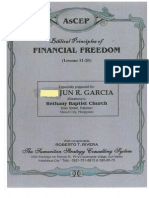 Biblical Principles of Financial Freedom (Lesson 11-20)