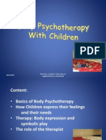 SPER Bodypsychotherapy With Children 2015