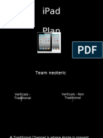 Ipad Plan: Team Neoteric