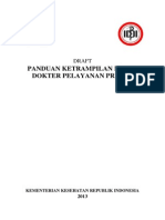 Draft Keterampilan Klinis DPP-260813 PDF