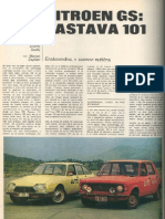 Zastava 101 Uporedni Test