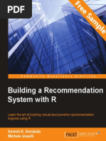 Building A Recommendation System With R - Sample Chapter