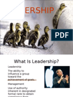leadership concepts and theories