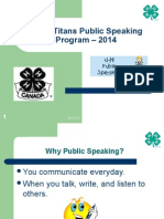 Public Speaking Powerpoint