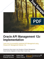 Oracle API Management 12c Implementation - Sample Chapter