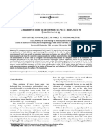 Comparative Study on Biosorption of Pb(..) and Cr(..) By